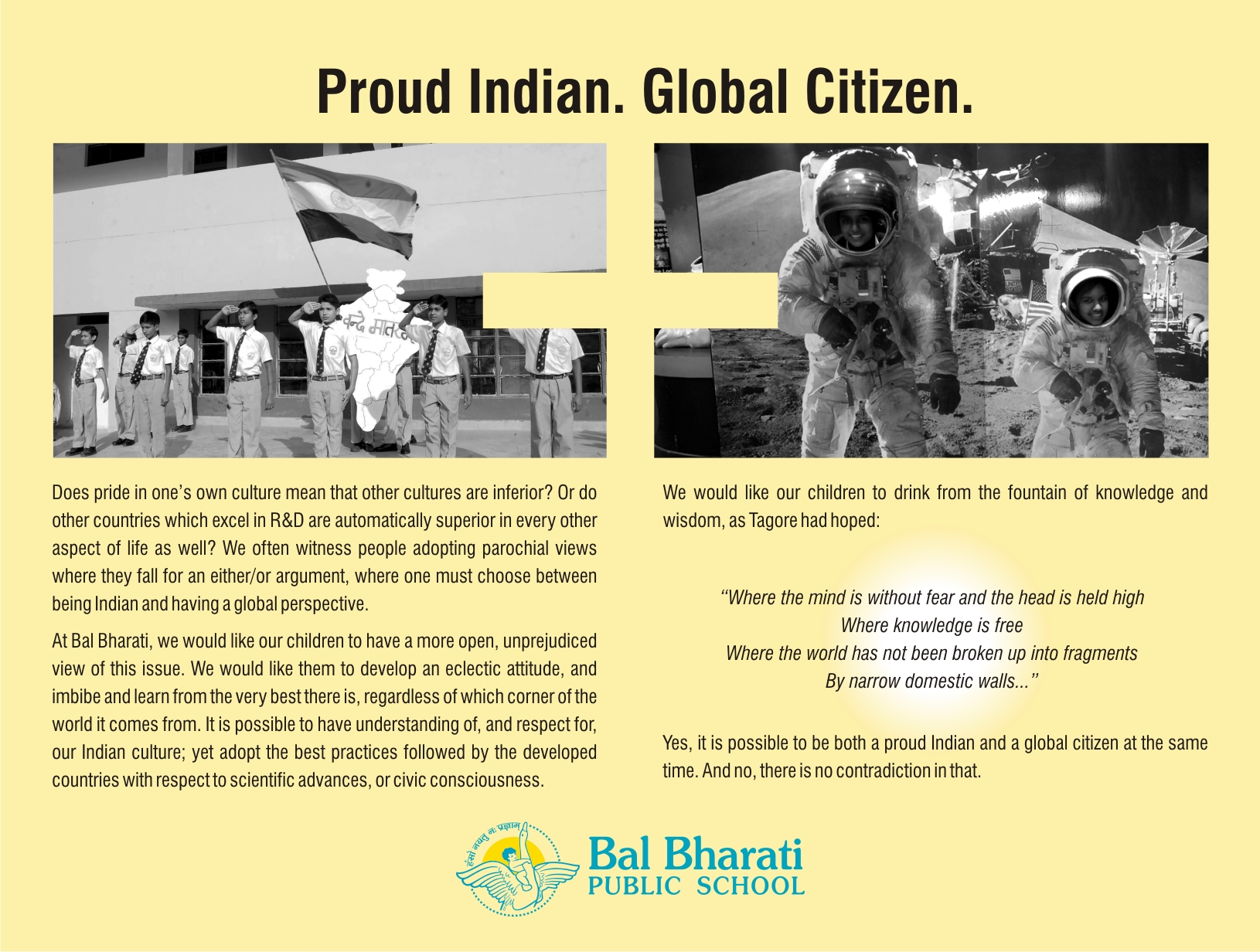 Proud Indian, Global Citizen