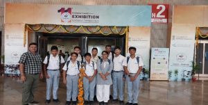 On 17th September 2024, a group of nine students, along with Mr. Umesh Verma, had the privilege of visiting the National Level INSPIRE Award MANAK Exhibition held at Bharat Mandapam, Pragati Maidan