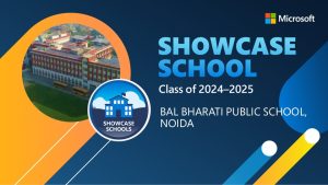 Microsoft has recognized our impact on the future of education by giving BAL BHARATI PUBLIC SCHOOL NOIDA the title of being a Microsoft Showcase School for the session 2024-25.