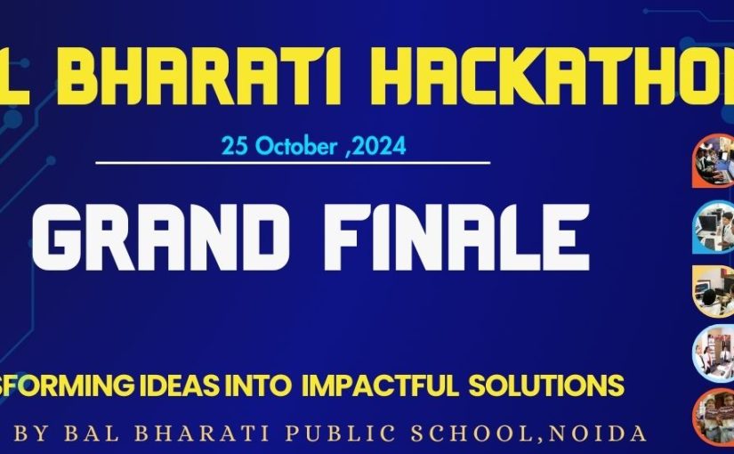 Bal Bharati Hackathon 1.0