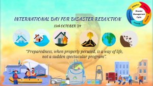 The International Day for Disaster Risk Reduction, held each year on 13 October