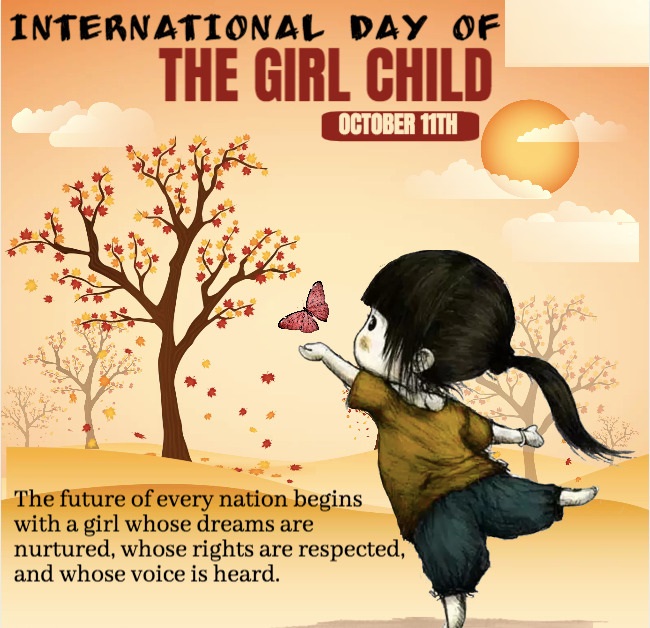 we celebrate the International Day for the Girl Child, a day dedicated to recognizing and empowering girls worldwide