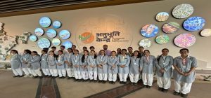 Anubhuti Kendra serves as a modern museum for India's infrastructure journey