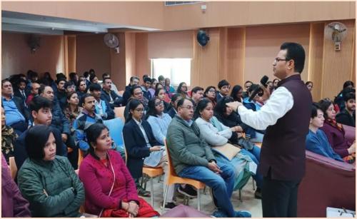 Fruitful interaction between the parents and Mr. Binod